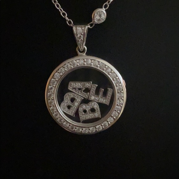 Bon Bijoux Locket on Sterling and CZ by the yard - Picture 1 of 4